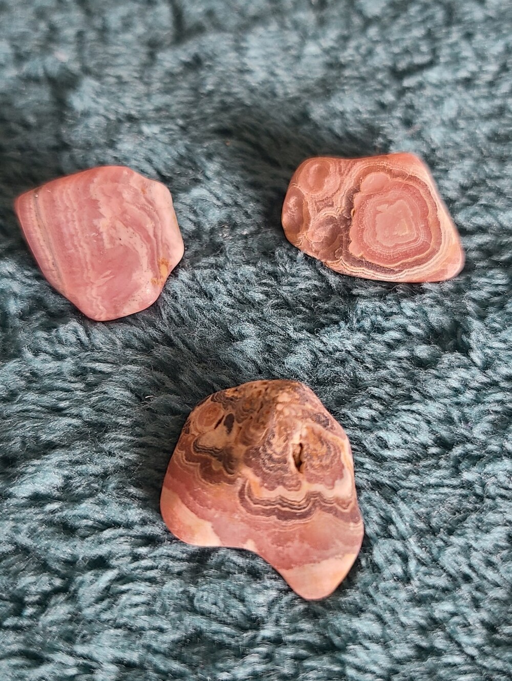Bundle Of 3 Rhondonite Tumbles